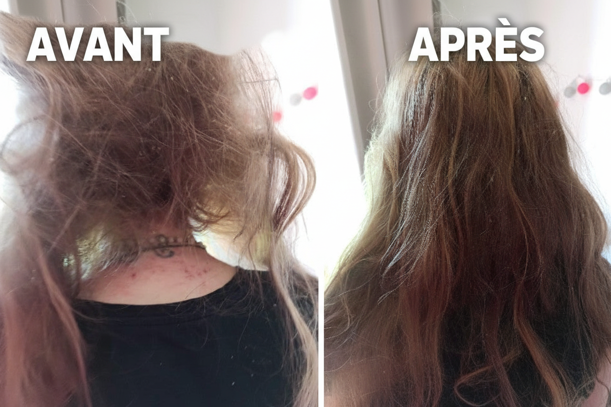 Avant/Après démêlage