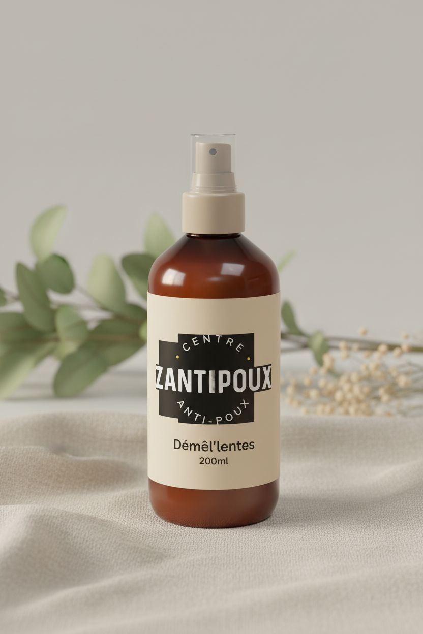 Démêl'lentes 200ml - bouteille plastique brun